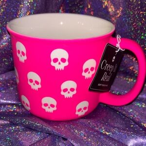 Pink Skull Mug